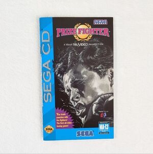 ❤️ Sega CD Prize Fighter Booklet Manual
